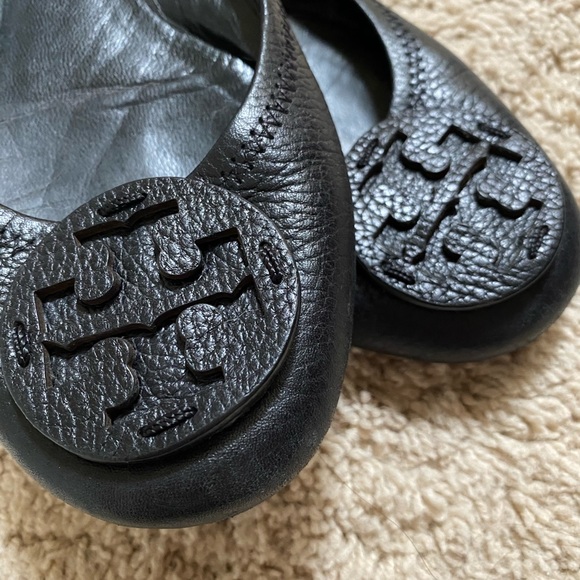 Tory Burch Shoes - Tory Burch Black Ballet Flats